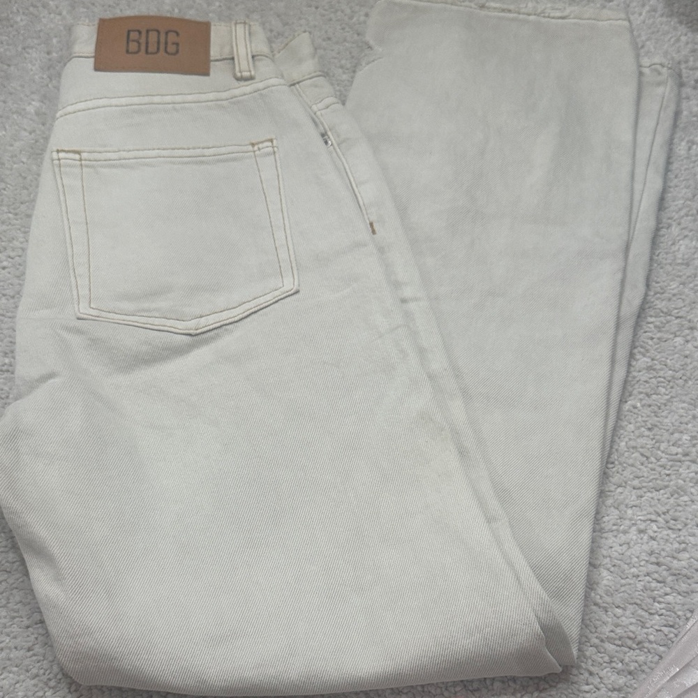 BDG Off-White Denim Jeans